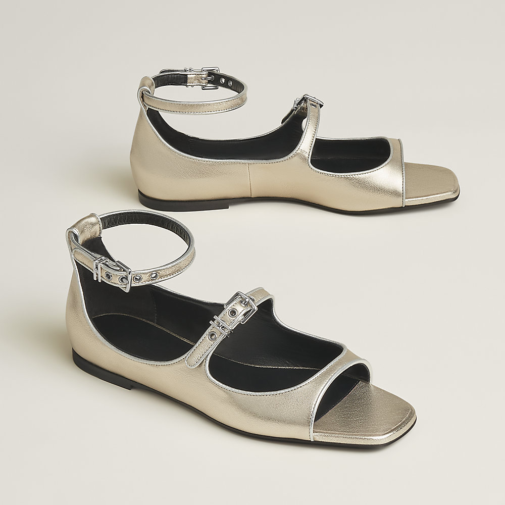 Kristen sandal - Yellow | Hermès USA